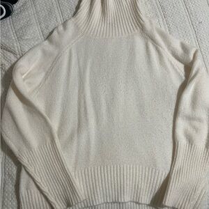 Fashion Nova Cream Turtleneck Sweater